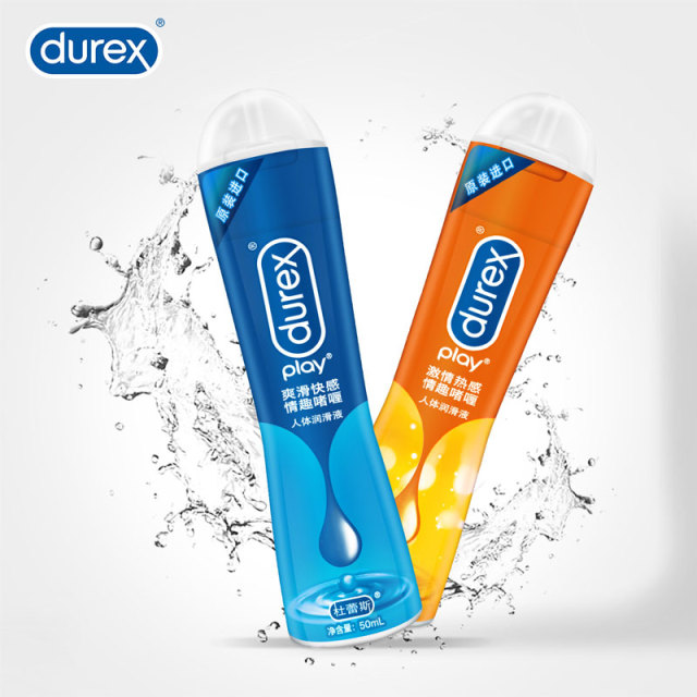 Durex Lube Play and Warming Water Based Feel Lubricant Gel 50 ml