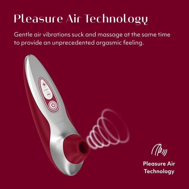 Luxury Womanizer Pro40 Clitoral Sucking Sex Toy with 6 Suction Speeds and 6 Intensity Levels