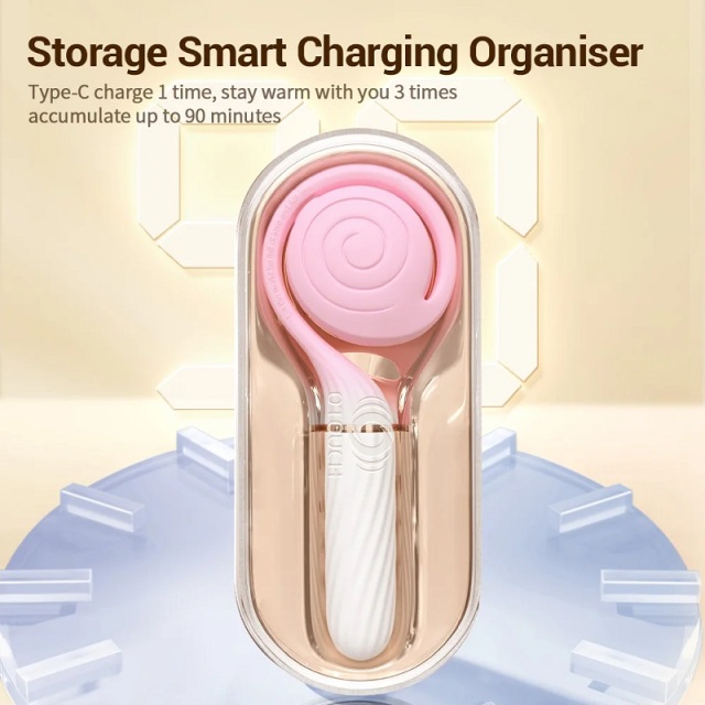 OTOUCH Lollipop Vibrator Sex Toy Sucking Massager with 6 Pulsation and 4 Suction Modes for Female Masturbation