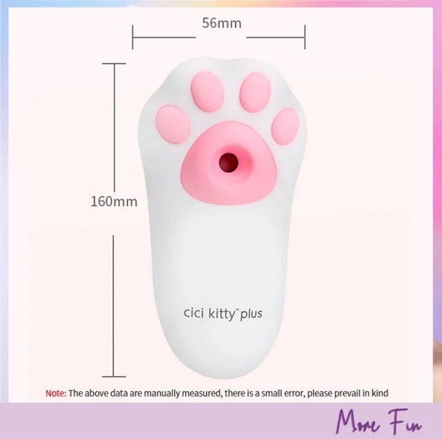 OTOUCH Cici Kitty Plus 2 in 1 Clitoral Suction Vibrator with 4 Sucking and 7 Vibrating Modes