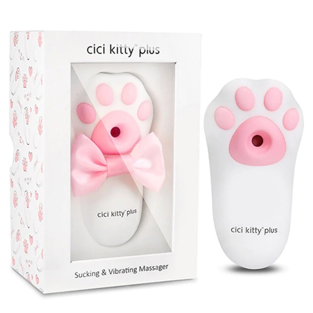 OTOUCH Cici Kitty Plus 2 in 1 Clitoral Suction Vibrator with 4 Sucking and 7 Vibrating Modes