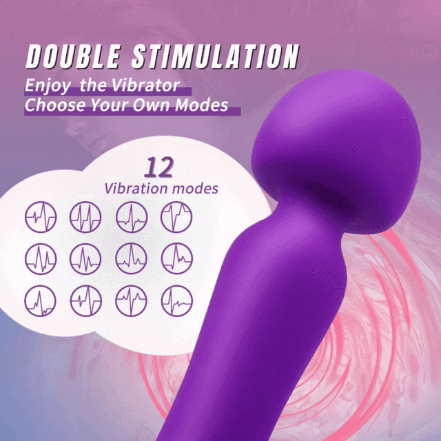 C601 Magic Wand Massager Vibrator Wholesale Sex Toy with 12 Vibration Frequencies For Women Clit and G Spot Massage