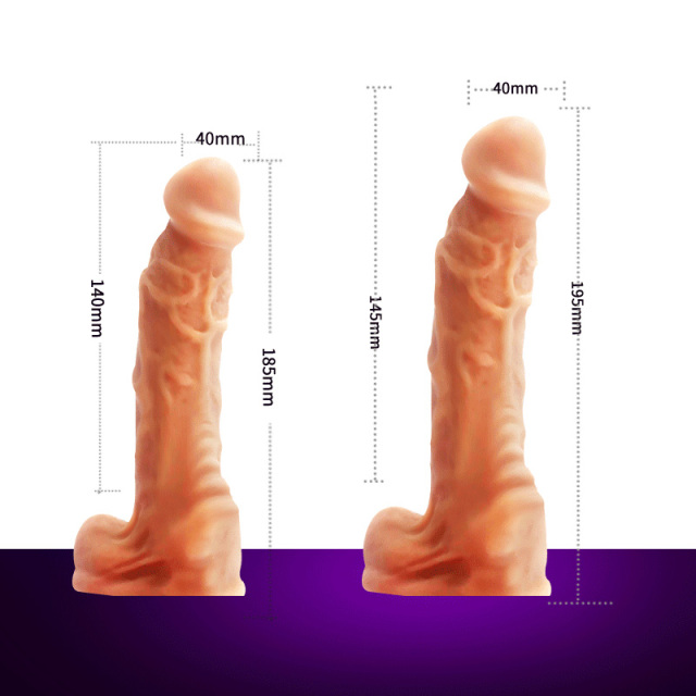 Wholesale 9-inch Mars Ultra-Soft Realistic Hollow Strap On Dildo for Men