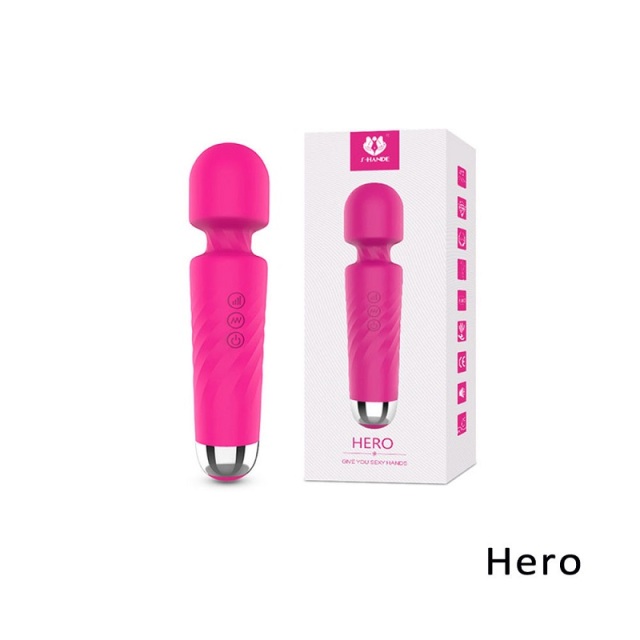 S218-2 Hero Wand Massager with 9 Vibration Speed for Back Neck Shoulder Sports Recovery and Clitoral Stimulation