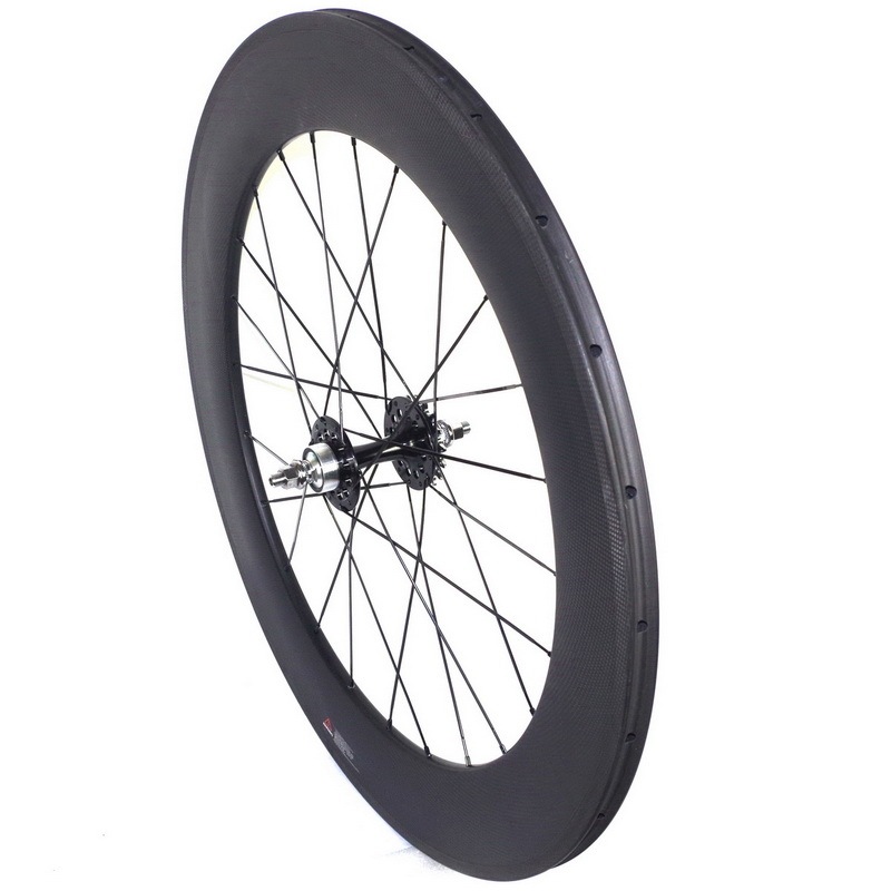 track bike carbon wheels fixed gear carbon wheels carbon track wheels 50mm 60mm 88mm clincher tubular