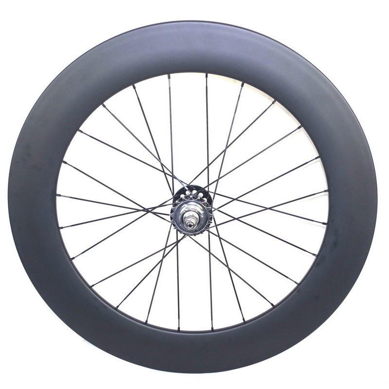 track bike carbon wheels fixed gear carbon wheels carbon track wheels 50mm 60mm 88mm clincher tubular