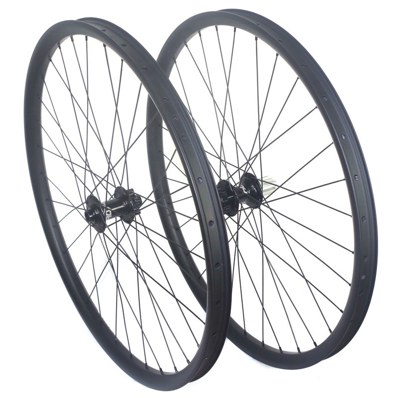 29ER Carbon Wheelset 35mm Width Hope pro4 Hub Tubeless MTB wheels