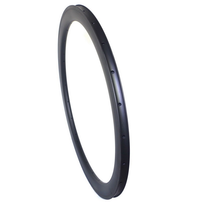 700C Road Carbon Clincher Tubeless Rims 38mm 45mm 50mm 60mm Profile 26mm Width