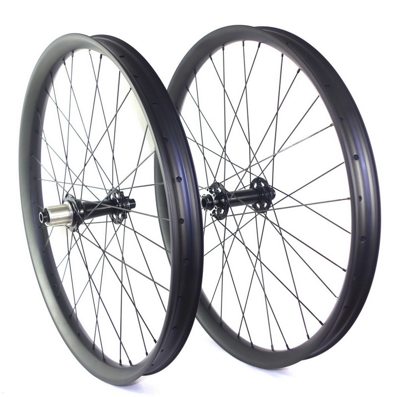 27.5er fat bike carbon wheels 50mm width tubeless