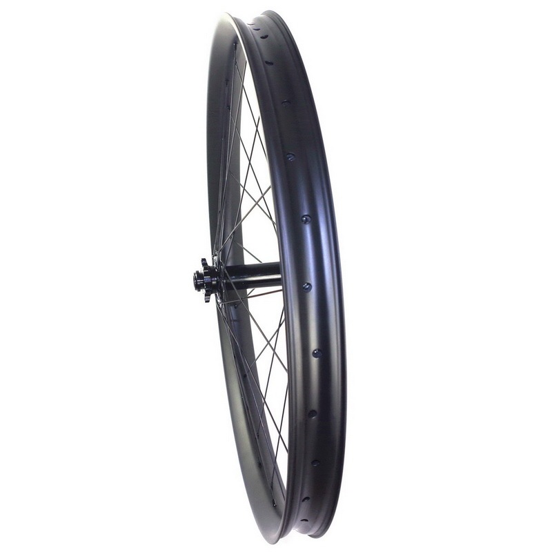 27.5er fat bike carbon wheels 50mm width tubeless