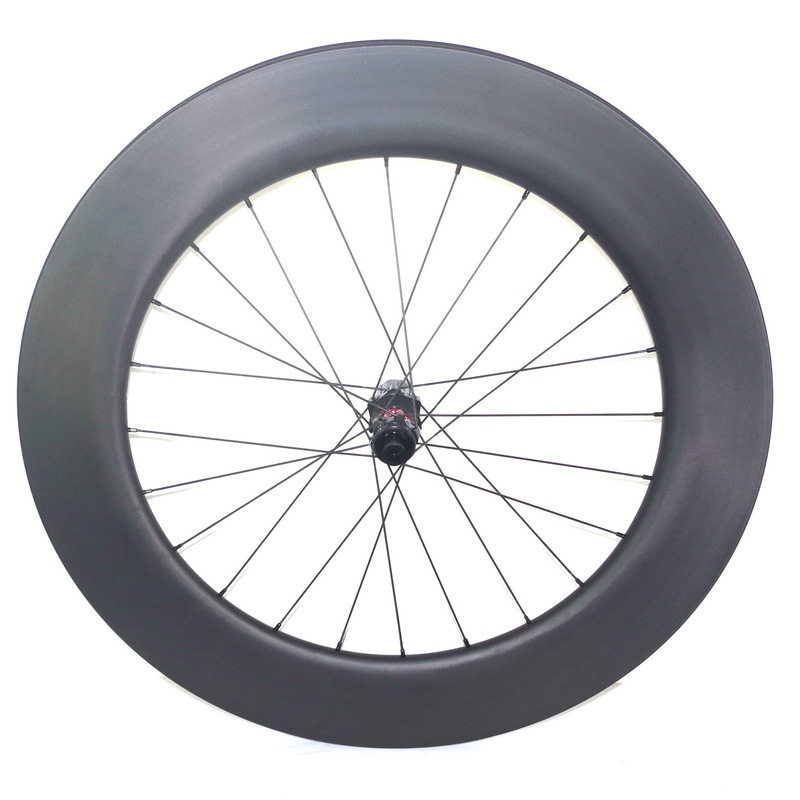 Carbon road wheels disc brake tubular tubeless 88mm DT240s