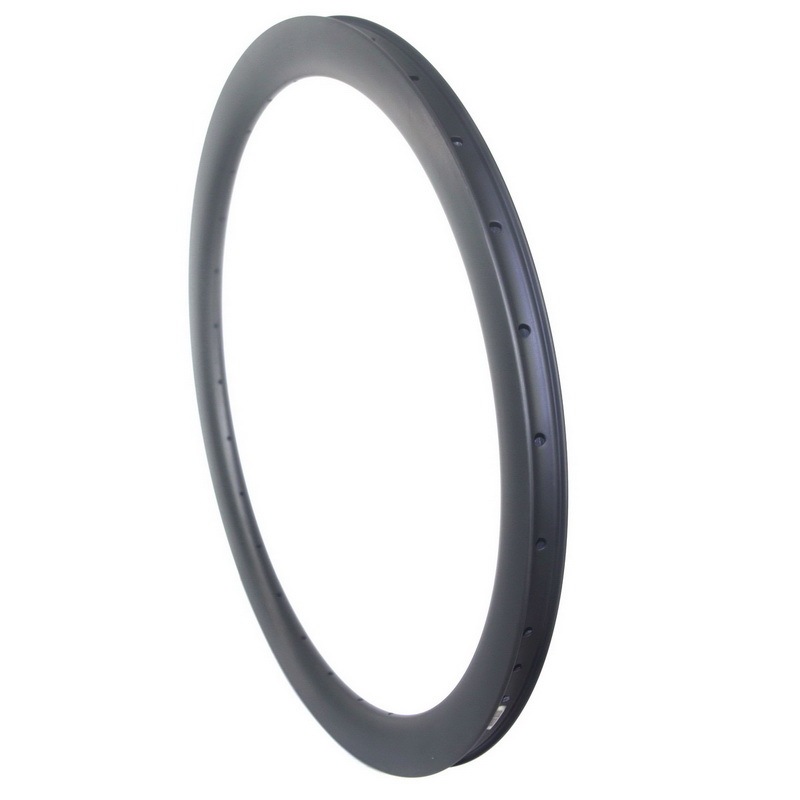 650B Gravel Carbon Rims  30mm 45mm Profile 28mm Width Tubeless With Hook