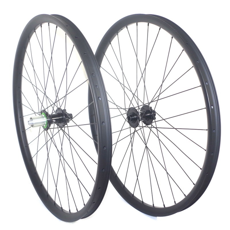 29ER AM Carbon Wheelset 35mm Width 25mm Depth Tubless MTB wheels