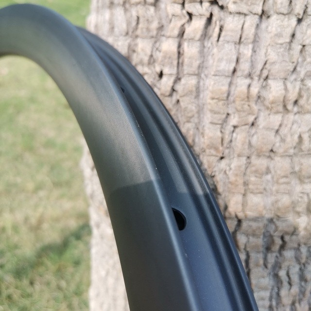 700C Gravel Road Bike Carbon Rims 30mm External Width Disc Brake Tubeless Super Light