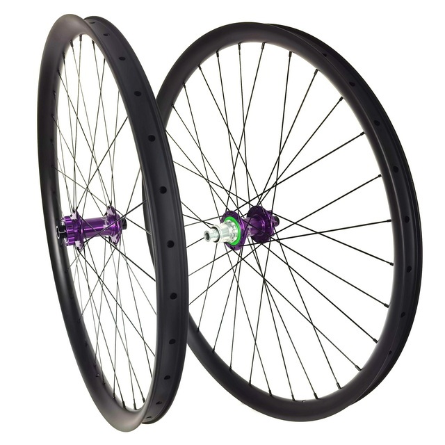 29ER E-bike Carbon Wheels 38mm Width All Mountain Bike Wheelset