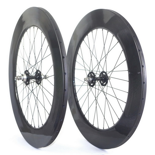 Track Bike Carbon Wheels 50mm 60mm 88mm Wheelset tubular wheelset 23mm width