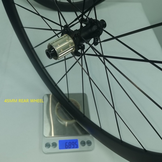 700C Ultra Light Carbon Spoke Road Bike Wheels Disc Brake Tubeless 25MM External Width 30mm 35mm 40mm 45mm 50mm 55mm profile