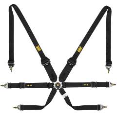 OMP One 3+2 Convertible 6 Point Saloon Harness