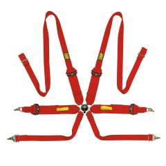 OMP Tecnica 3"+2" Saloon 6 Point Harness