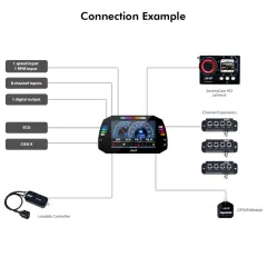 AIM Motorsport MXG 1.3 Strada Dash (7" Colour TFT Display)