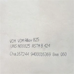 Incoloy 825 Plate