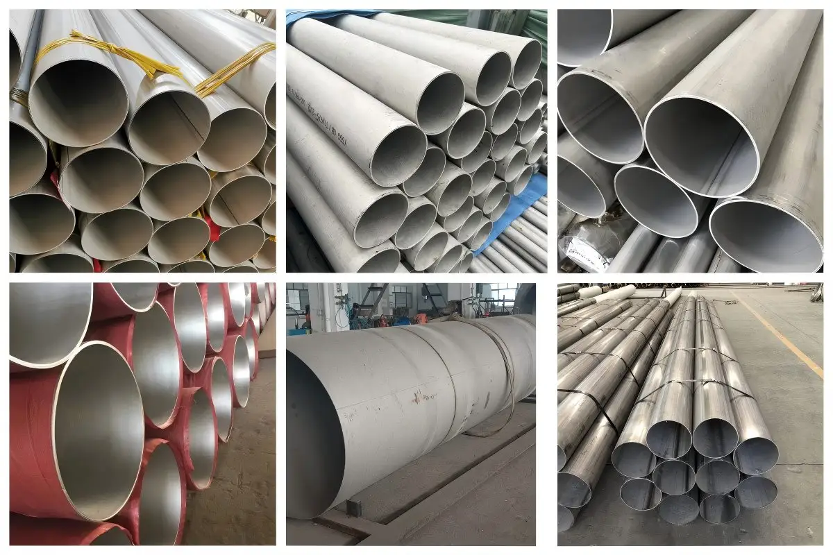 Seamless stainless steel pipe