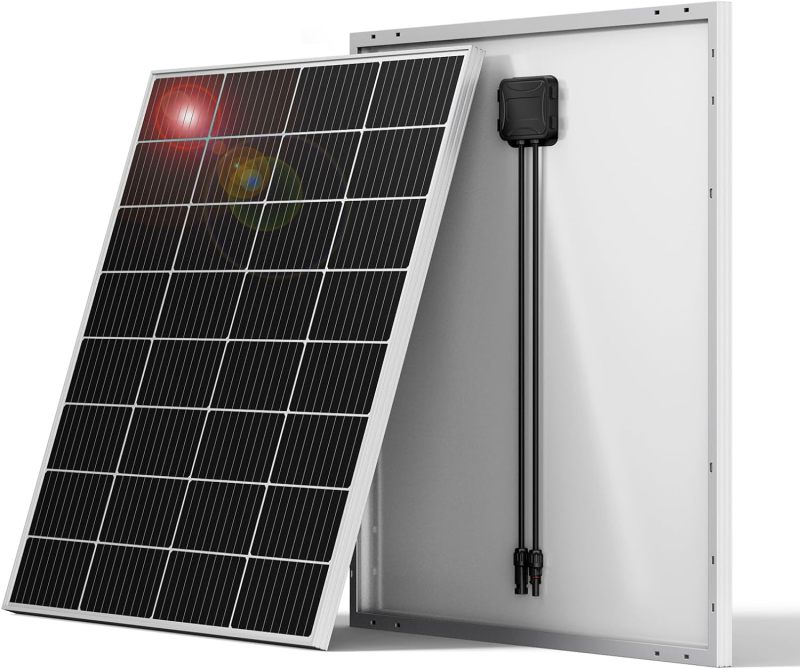 Bifacial 115 Watt 12 Volt Monocrystalline Solar Panel