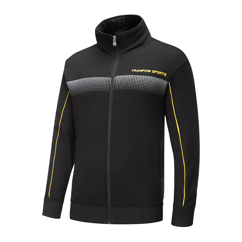 Classic skin friendly and comfortable track and field competition jacket