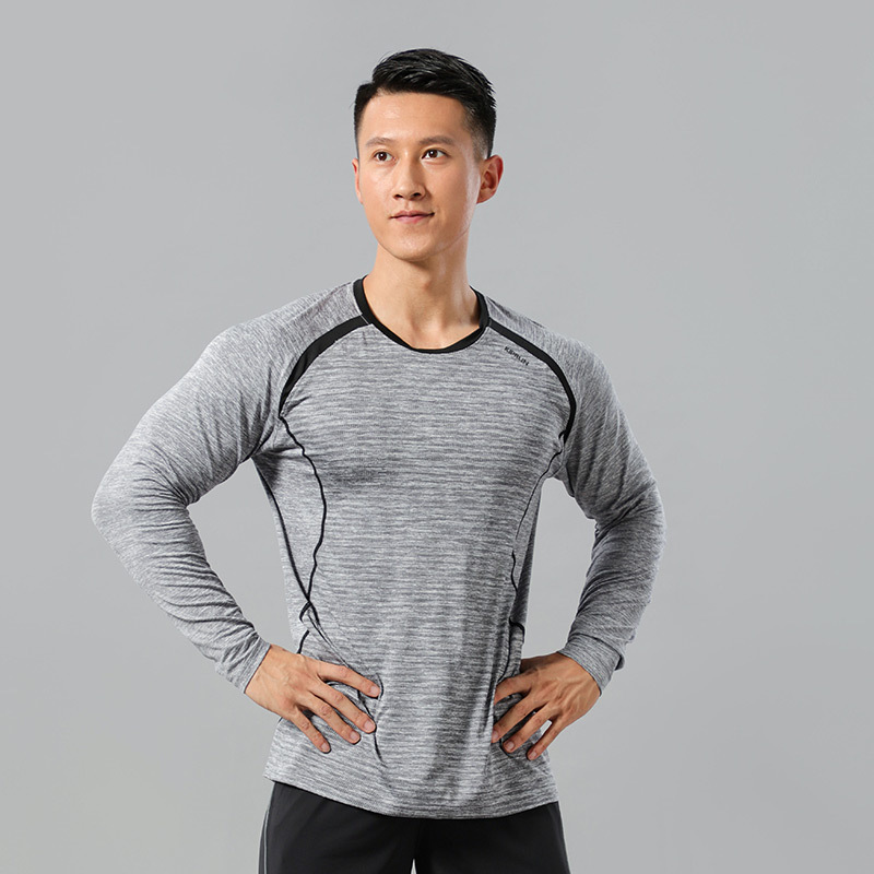 Sports casual long sleeved quick drying clothes