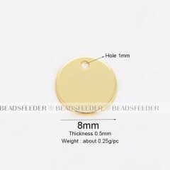 K2-Coin 8mm Gold