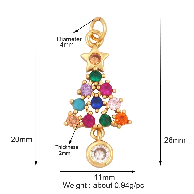Fine Sweet Flower Charm Pendant,Trendy Multicolor Zircon Pentacle Butterfly Necklace Accessories Handy Craft Jewelry Supply K54