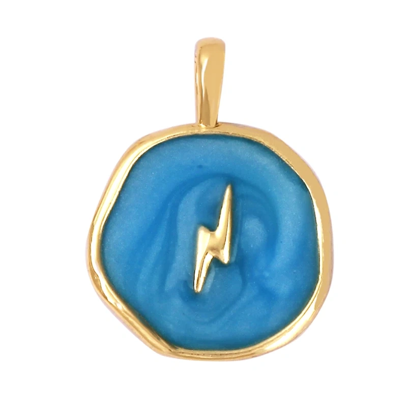 Angel Wing Flash Bolt Moon Star Heart Enamel Attachment for Necklace Bracelet Earring,Handy Craft Jewelry Supply Wholesale K07