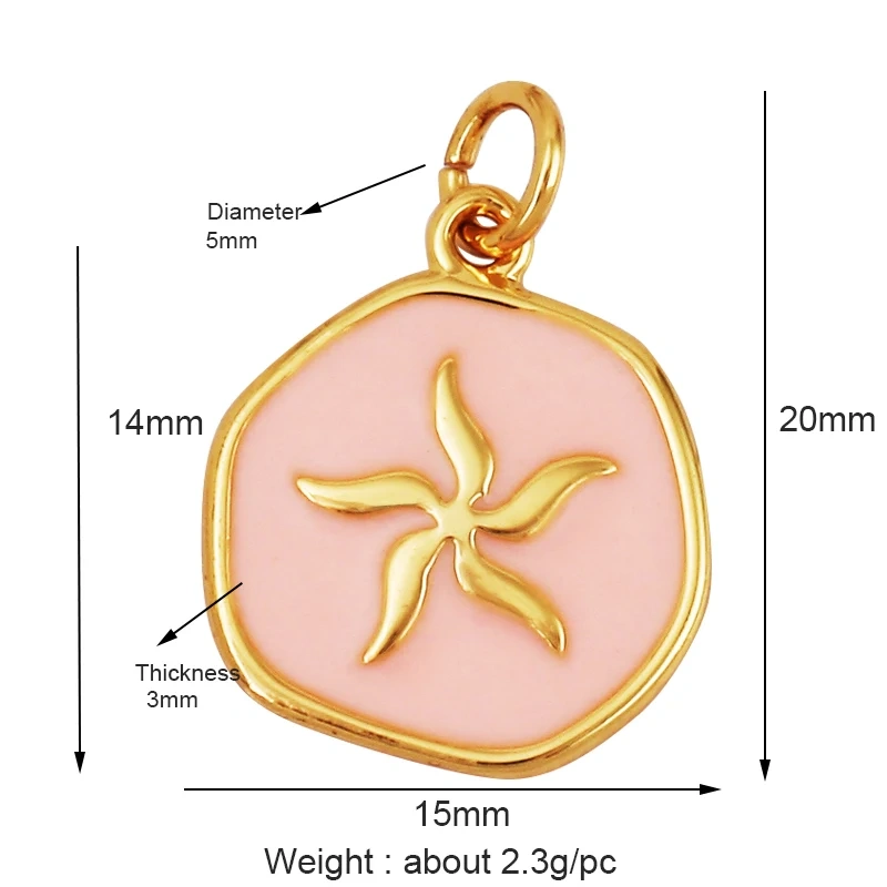 Angel Wing Flash Bolt Moon Star Heart Enamel Attachment for Necklace Bracelet Earring,Handy Craft Jewelry Supply Wholesale K07