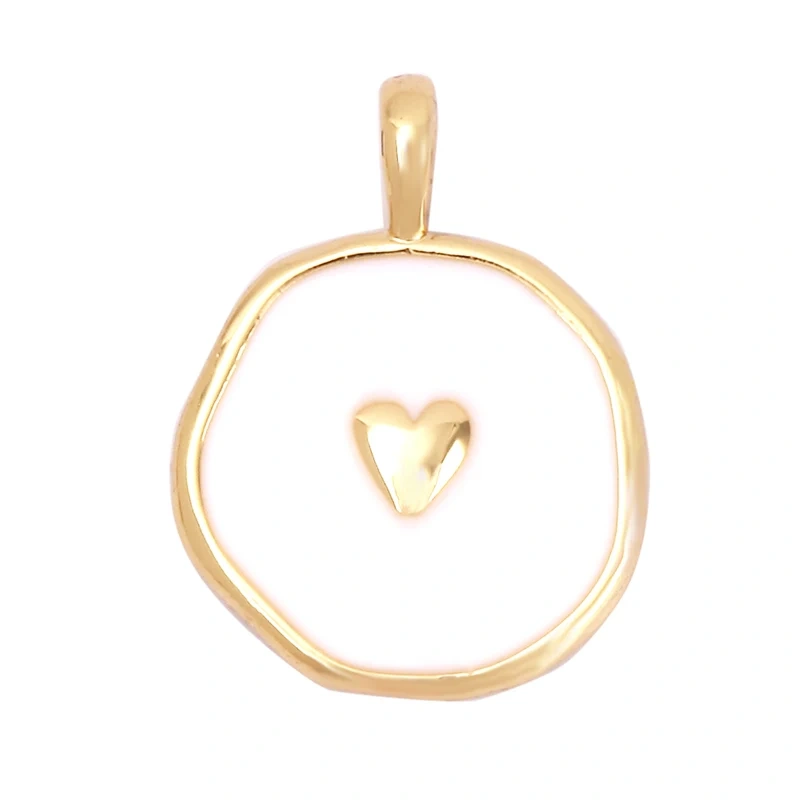 Angel Wing Flash Bolt Moon Star Heart Enamel Attachment for Necklace Bracelet Earring,Handy Craft Jewelry Supply Wholesale K07