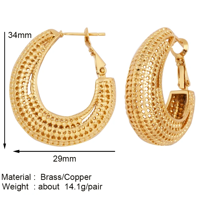 Fashion Elegant Luxury Flashing Bolt Big Hoop Earring,Bohemian Style Geometry 18K Gold Plated Colorful Enamel Jewelry Supply P05