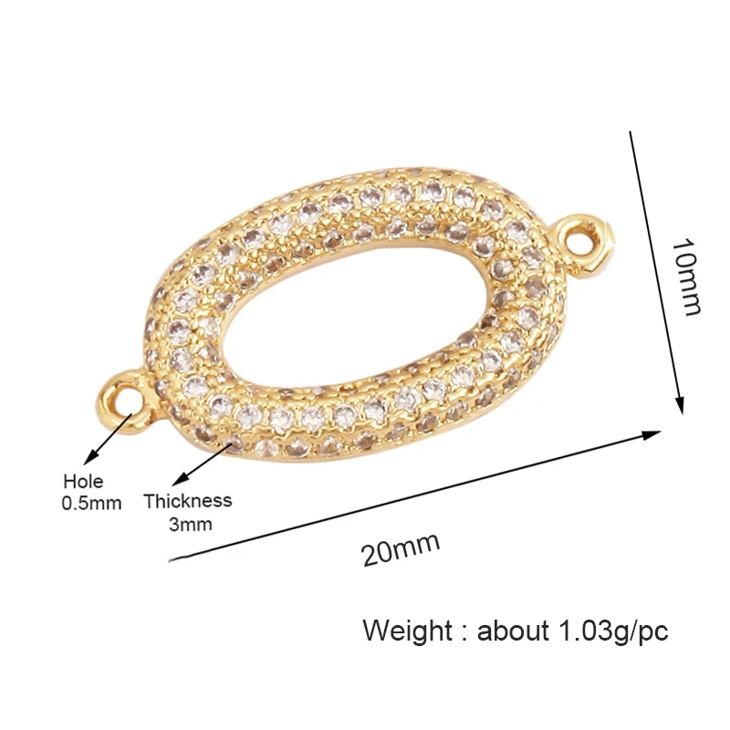 Trendy Love Lightning Enamel  Twin Hole Evil Luck Eye Hand Connector,CZ Zirconia Clasp Bracelet Necklace Components Supplies P01