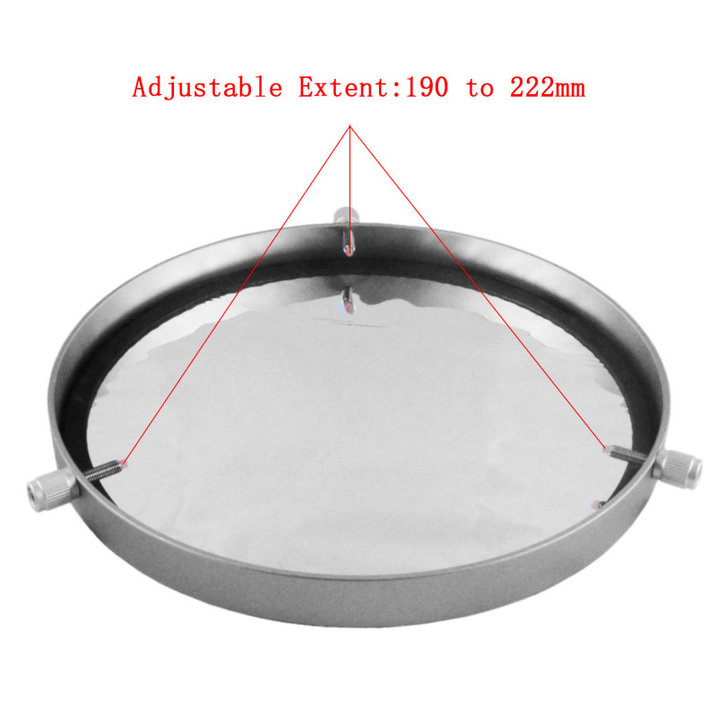 Astromania Deluxe Solar Filter 230mm Metal Cap for Tubes with Outer Diameter from 190mm To 222mm Aperture 200mm