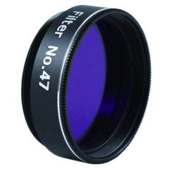 Astromania 1.25" Color/Planetary Filter for Telescope - #47 Dark Blue