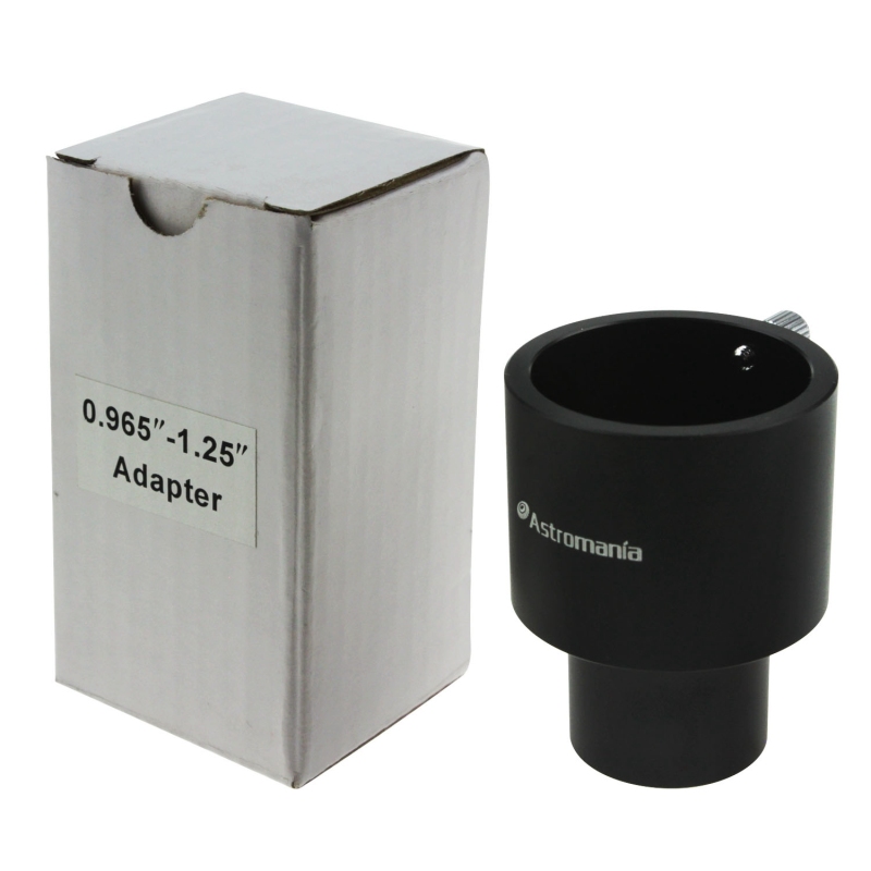 Astromania 0.965&quot; to 1.25&quot; Adapter - Allow you use 1.25&quot; accessories on 0.965&quot; telescope!