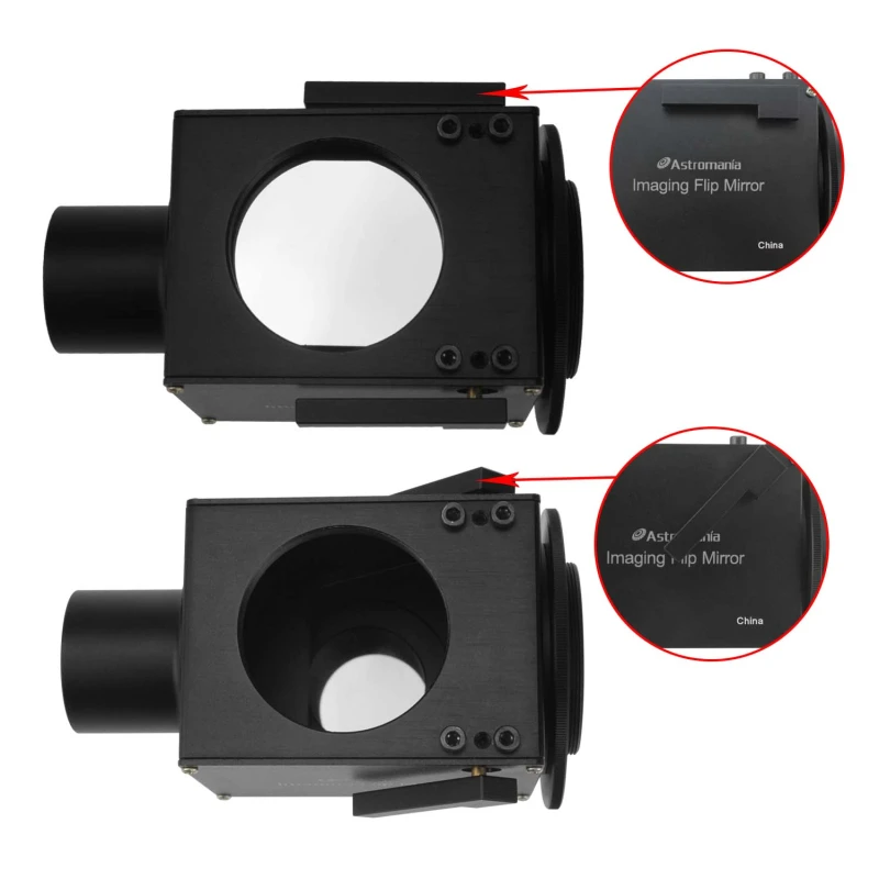 Astromania 1.25&quot; Astrophotography Flip Mirror - The flip mirror for precise focusing