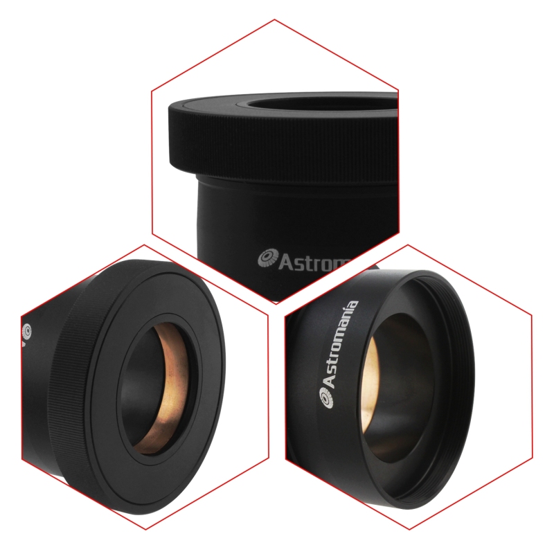 Astromania 1.25&quot;/2&quot; Twist-lock Adapter - firmly and gently holds and centres your eyepieces