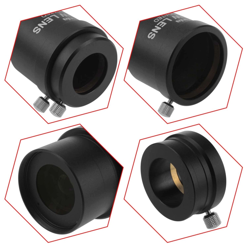 Astromania 2&quot; 2.5x Barlow Lens - Allows the use of both 2&quot; and 1.25&quot; eyepieces