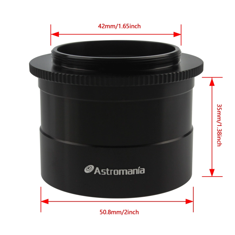 Astromania 2&quot; T-2 Focal camera adapter Ⅱ for SLR cameras - simply attach your camera to the telescope