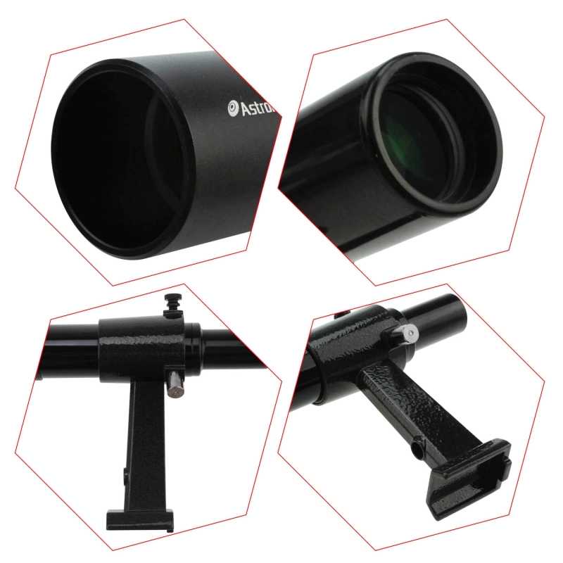 Astromania 6x30 Finder Scope, Black - allowing many astronomical objects to become visible to your eyes