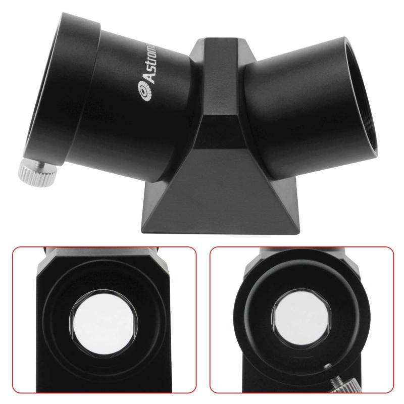 Astromania 1.25&quot; 45-degree Diagonal Prism optical Prism inside rather than a mirror which makes your image clear and sharp