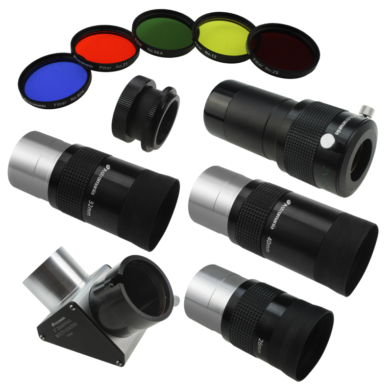 Astromania 2&quot; Eyepiece and Filter Kit Deluxe Version - represents an incredible value over buying even a few of the items individually