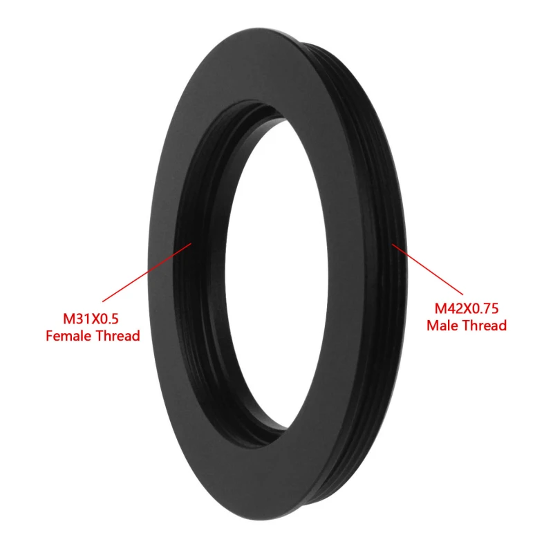 Astromania M31X0.5 Female Thread to M42X0.75 Male Thread Adapter