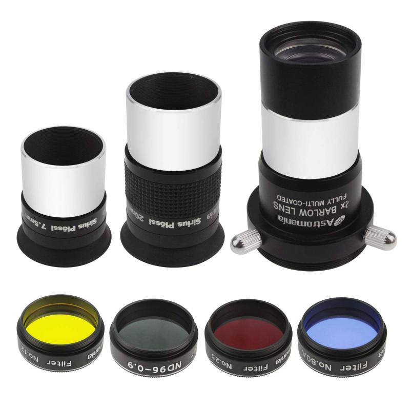 Astromania 1.25-Inch Astronomical Telescope Accessory Kit-a useful set of accessories for the newcomer to astronomy with high performance-price ratio