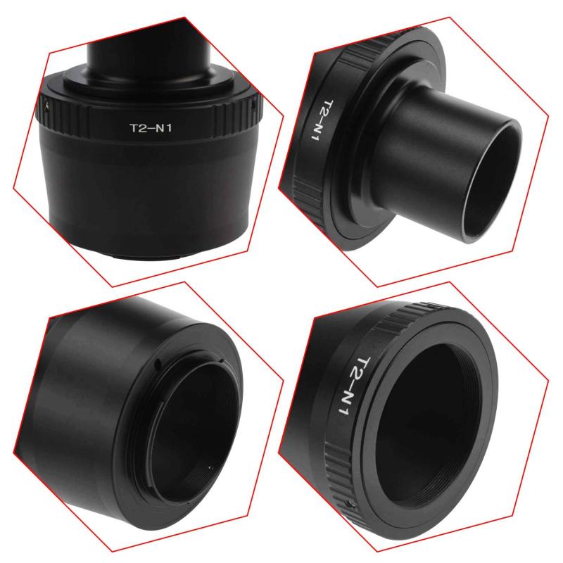Astromania T2 N1 T Mount Lens Adapter and M42 to 1.25&quot; Telescope Adapter (T-mount) for Nikon 1 Series Camera V1 V2 V3 J1 J2 J3 J4 J5