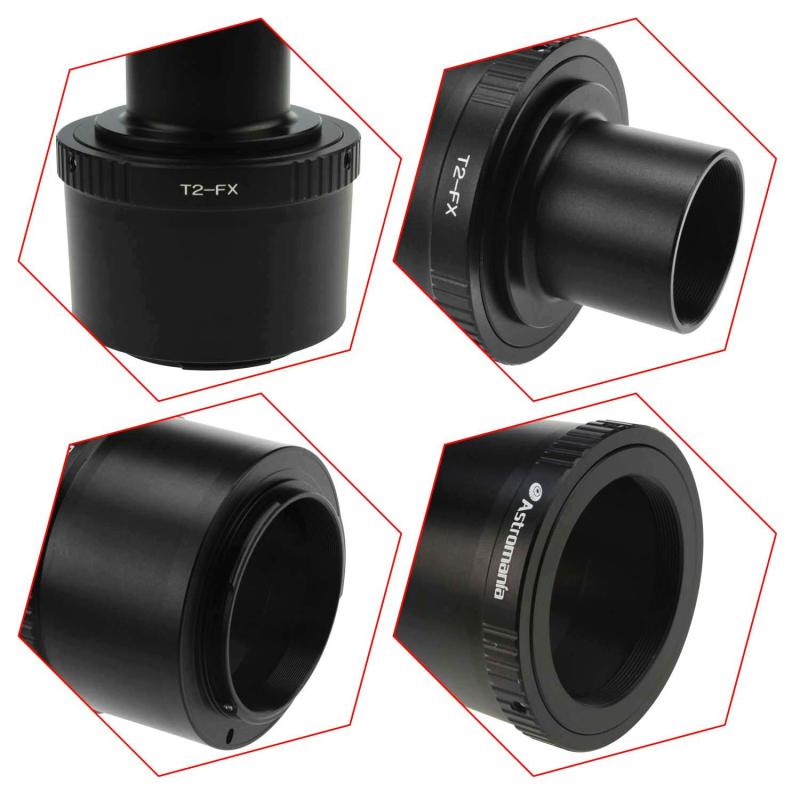 Astromania T T2 Lens to Fuji FX mount Camera adapter and M42 to 1.25&quot; Telescope Adapter(T-mount)-Universal screw in forX-T1 X-A1 X-E2 X-M1 X-E1 X-PRO1